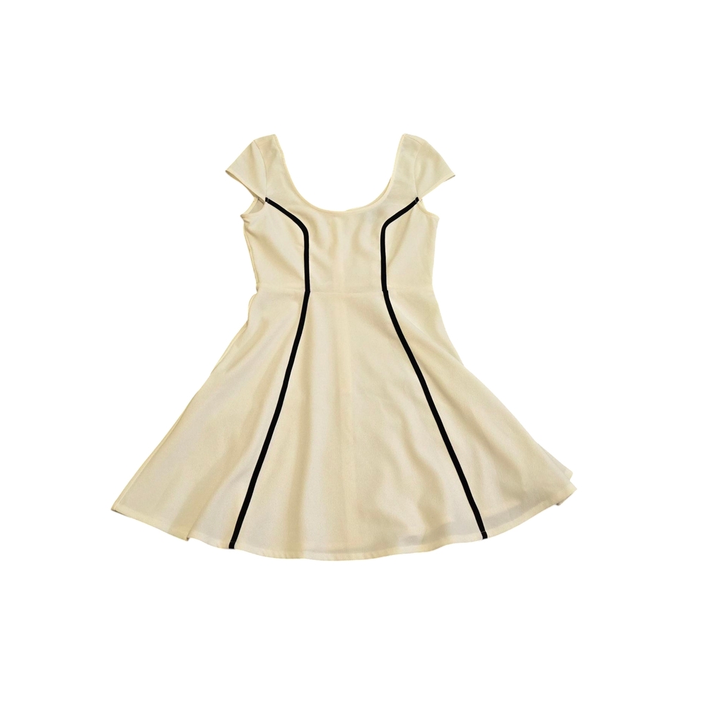 Mink Pink Dress with Black Accents Small